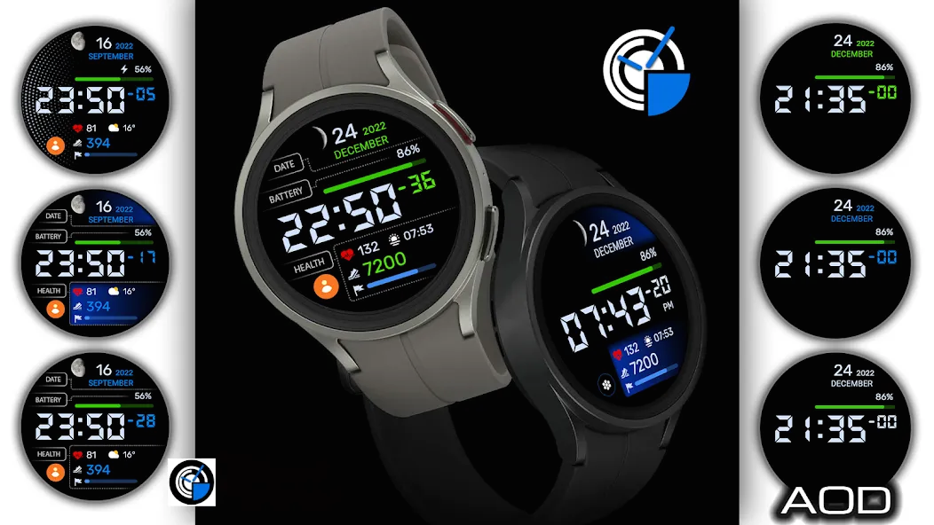 WaTchG010: Digital watch face screenshot 7