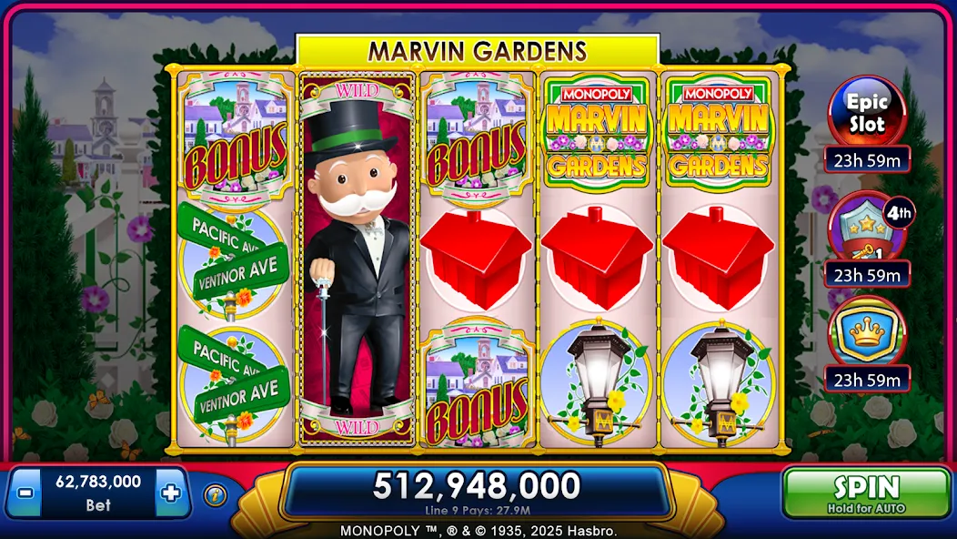 MONOPOLY Slots – 老虎机和赌场游戏 screenshot 4