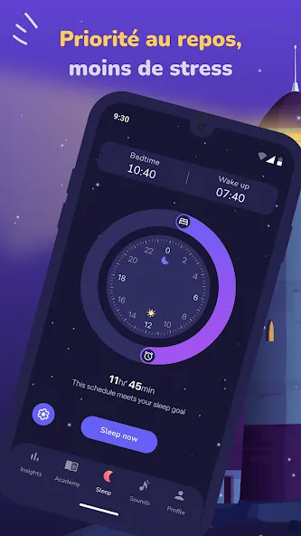 Moonap: Sommeil Sleep Recorder screenshot 1