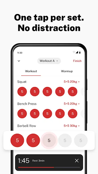 Stronglifts 5x5 Workout screenshot 8