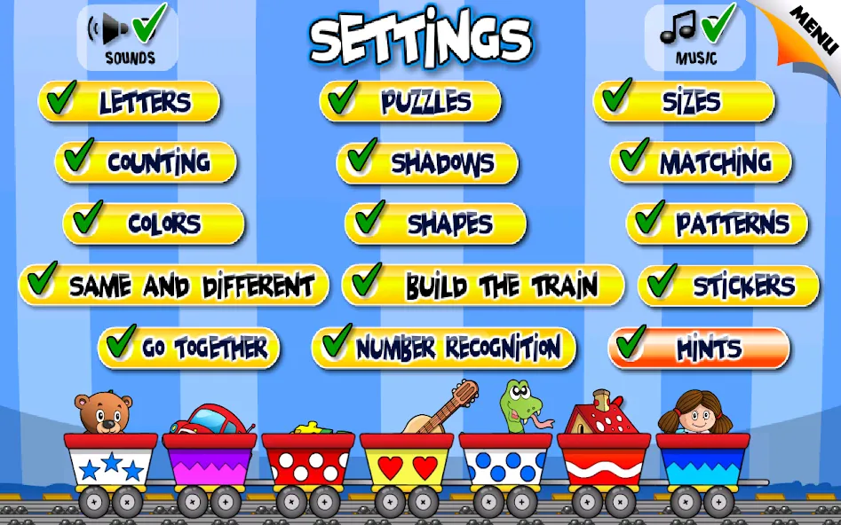 Preschool Learning Games Kids screenshot 2