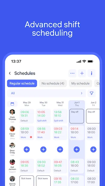 Clockster screenshot 2