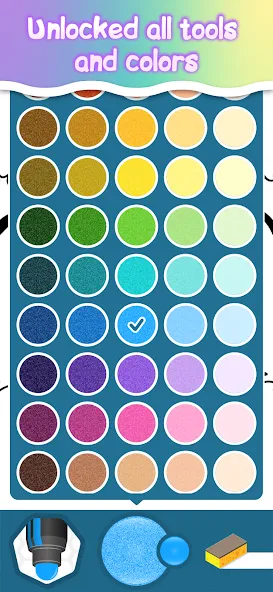 Drawing Princess Coloring Game screenshot 4