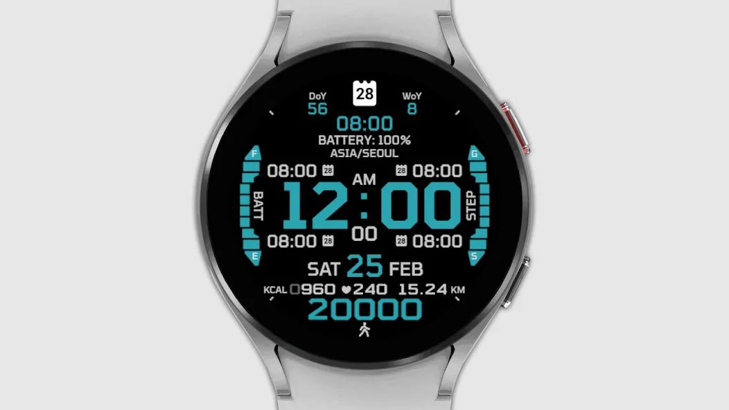 IWF AllNew DIGI II watch face screenshot 4