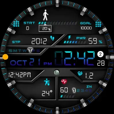 PER001 Smart Sport Watch Face screenshot 41