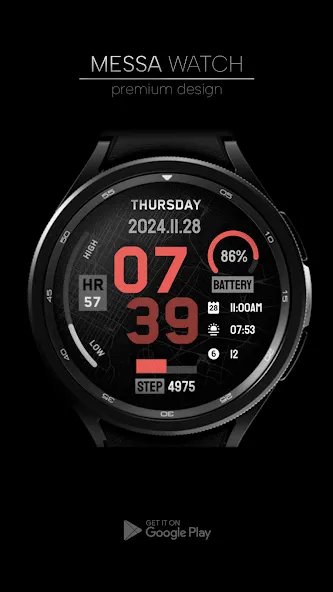 MW16 City Digital Watch screenshot 3