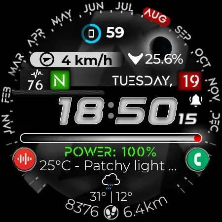 Watch Face CUE161 screenshot 15