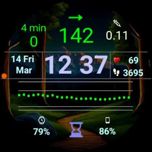 DMM14 Diabetic Watch Face screenshot 29