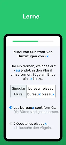 Wlingua - Lerne Französisch screenshot 6