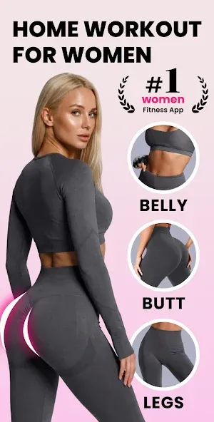 Workout for Women: Fitness App screenshot 1