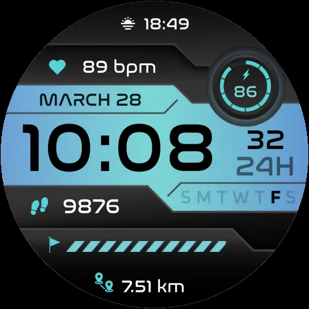 Flux Watch Face screenshot 29