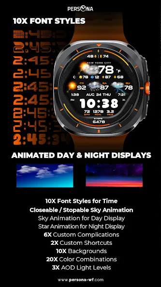PER58 Weather WatchFaceDigital screenshot 2