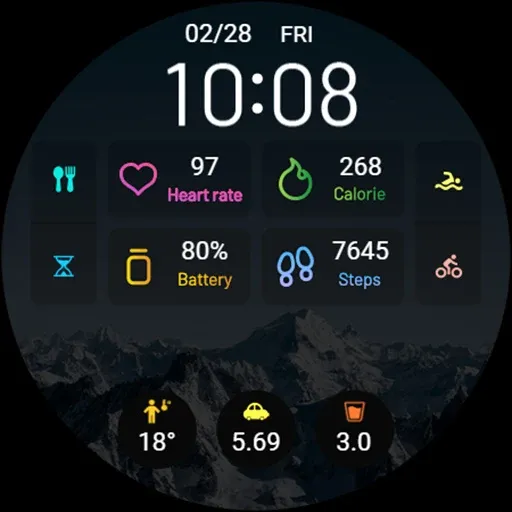 ZKin Watch Face Day and Night screenshot 8