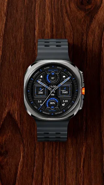【Analog】Dark Blue Texture screenshot 6