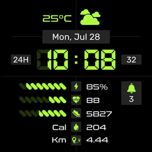 Watch face CNW-44 screenshot 5