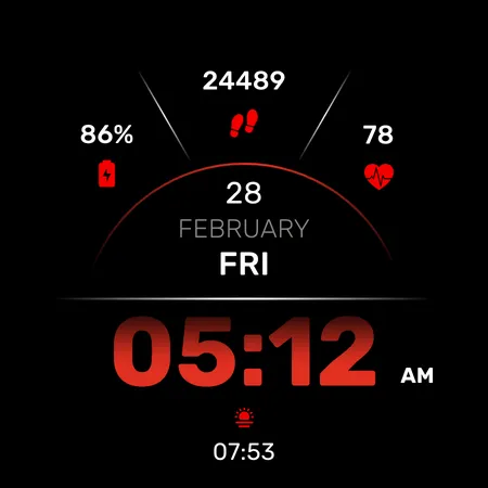 Smart Time Watch Face screenshot 5