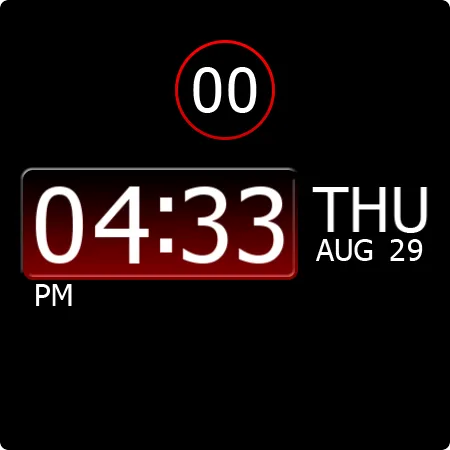 Key WF31 Digital Watch Face screenshot 27