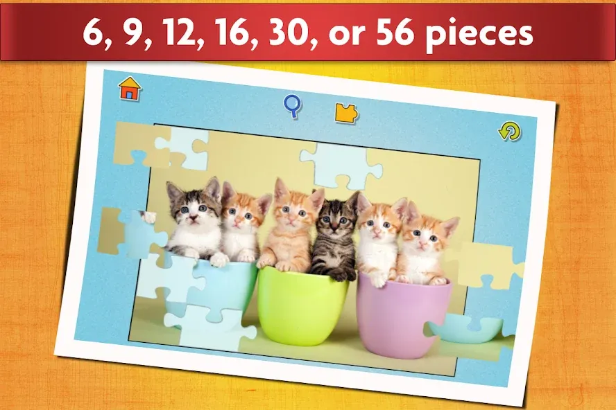 Cats Jigsaw Puzzle Game Kids screenshot 8