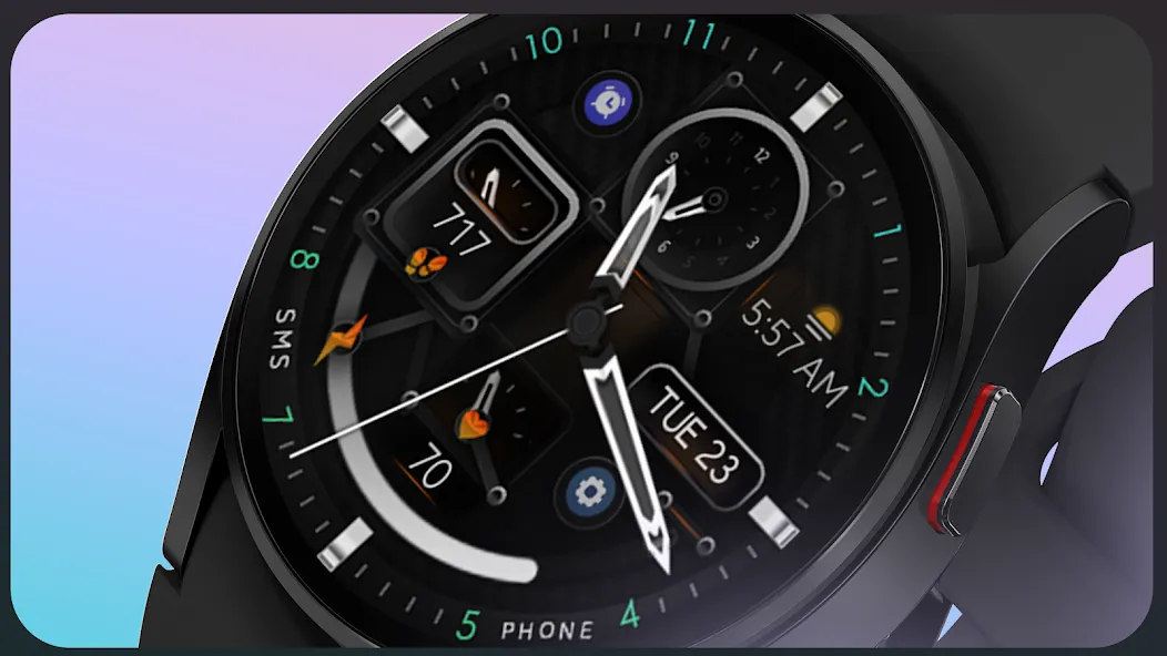Dream 104 Analog Watch Face screenshot 6