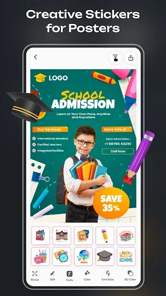 Poster Maker - AI Flyer Design screenshot 4