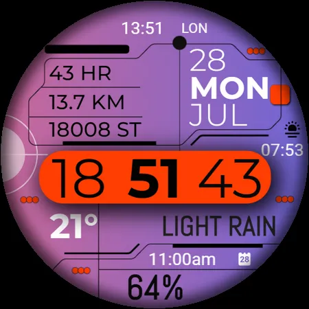 Watch Face WF156 screenshot 5