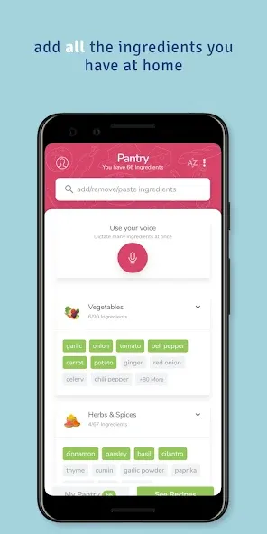 SuperCook - Recipe Generator screenshot 1