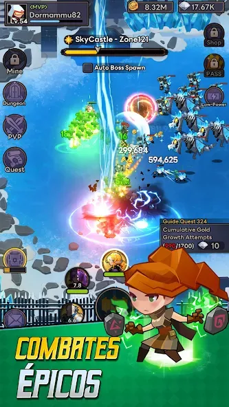 Self-Service Knight : idle RPG screenshot 3