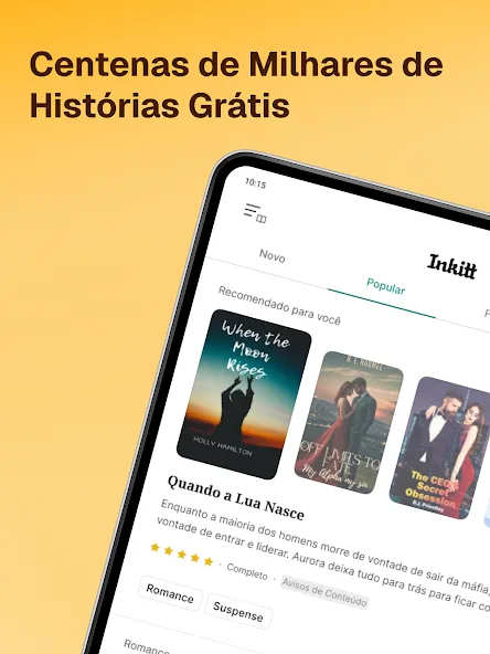 Inkitt: Livros, Romances, Hist screenshot 10
