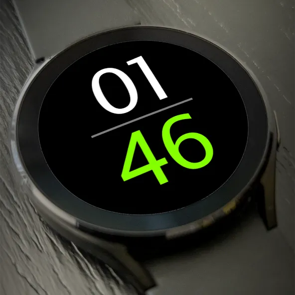 Digital Watch Face Key 016 screenshot 2