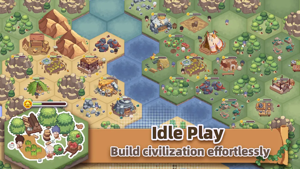 Pixel Civilization: Idle Game screenshot 6