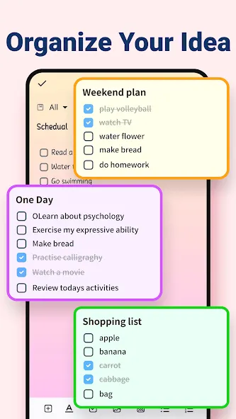 Color Notes, Notebook, Notepad screenshot 2