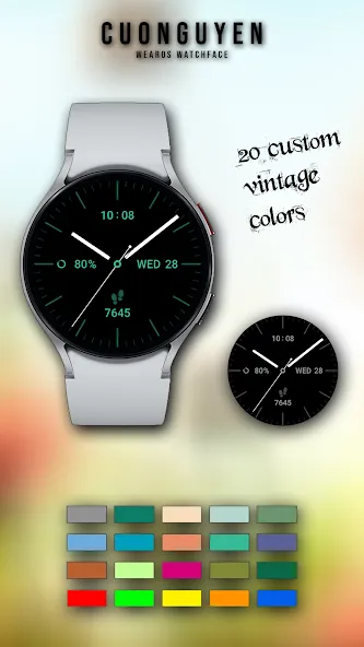 Watch face Vintage CNW0011 screenshot 1