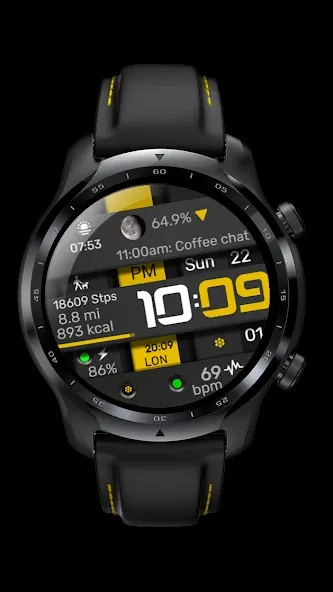 Digital Watch Face CRC042 screenshot 4