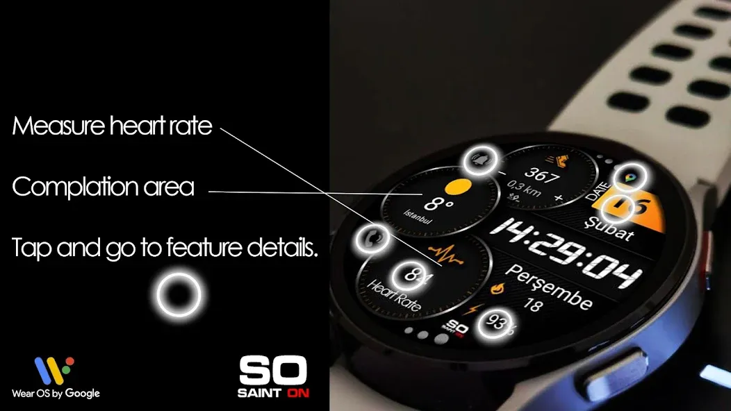 SO1K11 Sport Watchface screenshot 9