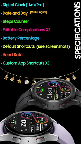 IA86 Digital Watchface screenshot 5