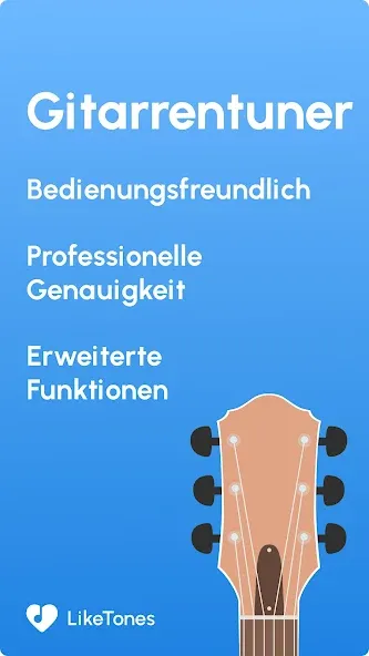 Gitarre Stimmgerät - LikeTones screenshot 1