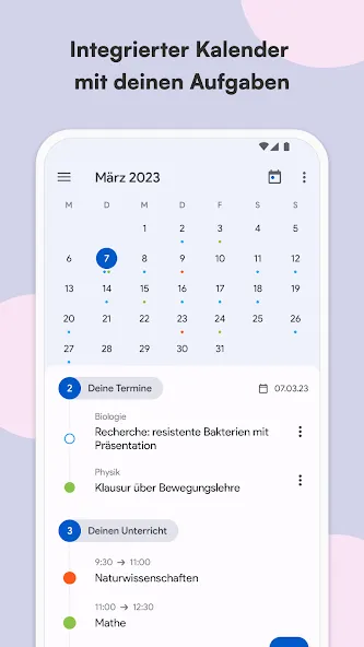 Schulplaner und Stundenplan screenshot 5