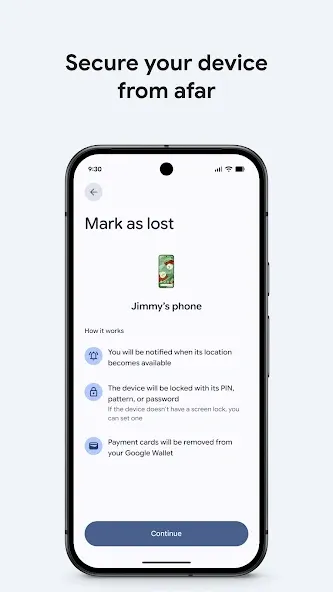 Localiser de Google screenshot 3