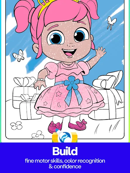 Coloring with Blippi & Friends screenshot 15