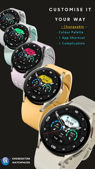 IA122 Hybrid Watchface screenshot 4