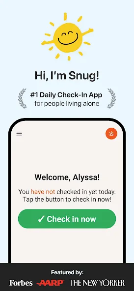 Snug Safety screenshot 1