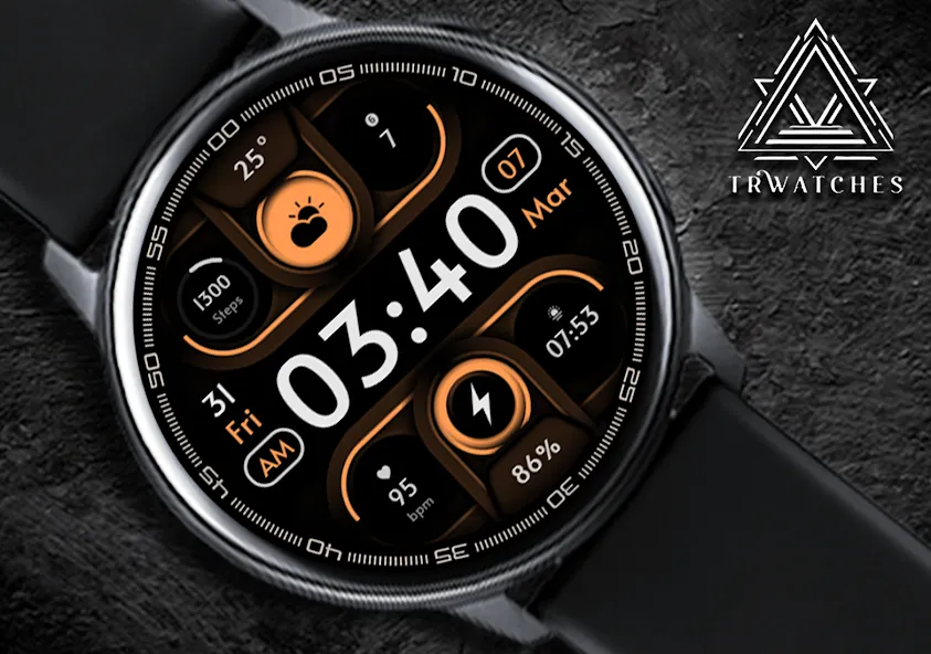 Fancy Digital Watch Face screenshot 6