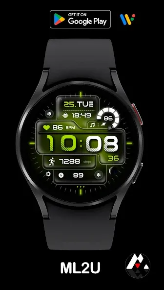 ML2U 216 Watch Face screenshot 4