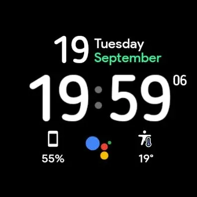Minimal Visual: Watch face screenshot 10