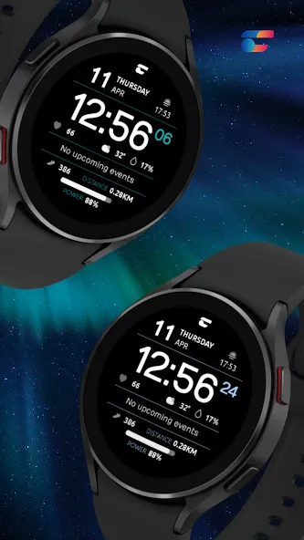 EXD035: Digital Watch Face screenshot 7