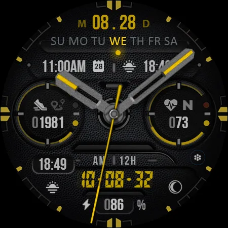 KF162 WATCH FACE screenshot 11