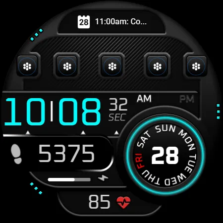 OZ502s Digital Watch Face screenshot 23