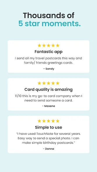 TouchNote: Gifts & Cards screenshot 7