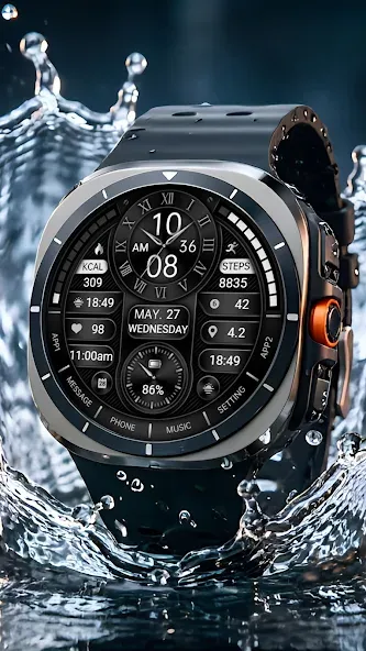 Metal Small Clock ZKin Watch screenshot 7