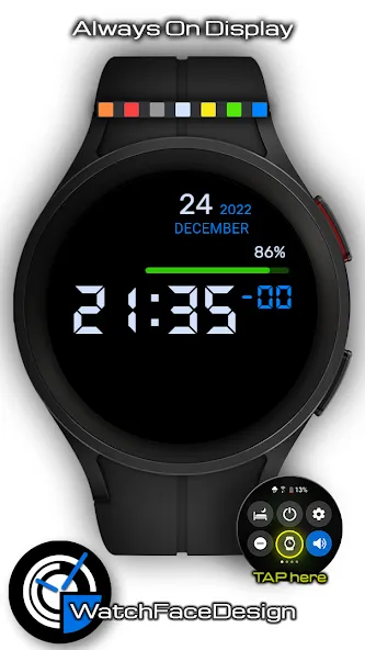 WaTchG010: Digital watch face screenshot 4
